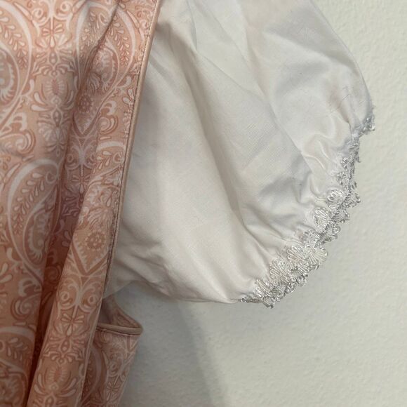 Pink Sound Of Music Austrian German Dirndl Dress Size 10 - Picture 9 of 10